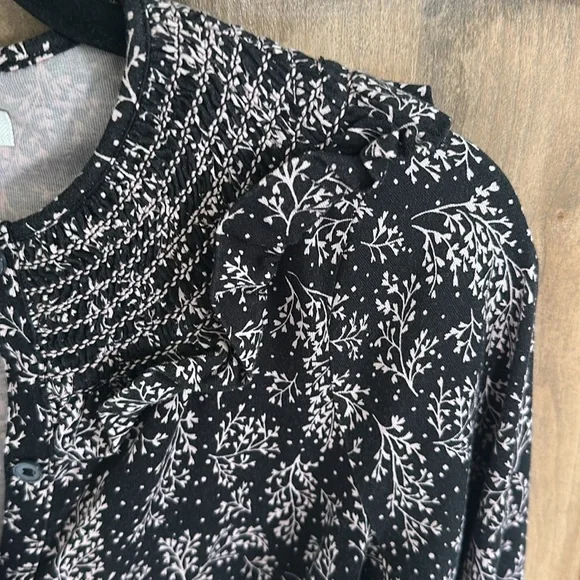 Boden Black and Pink Long Sleeve Dress - Picture 7 of 14